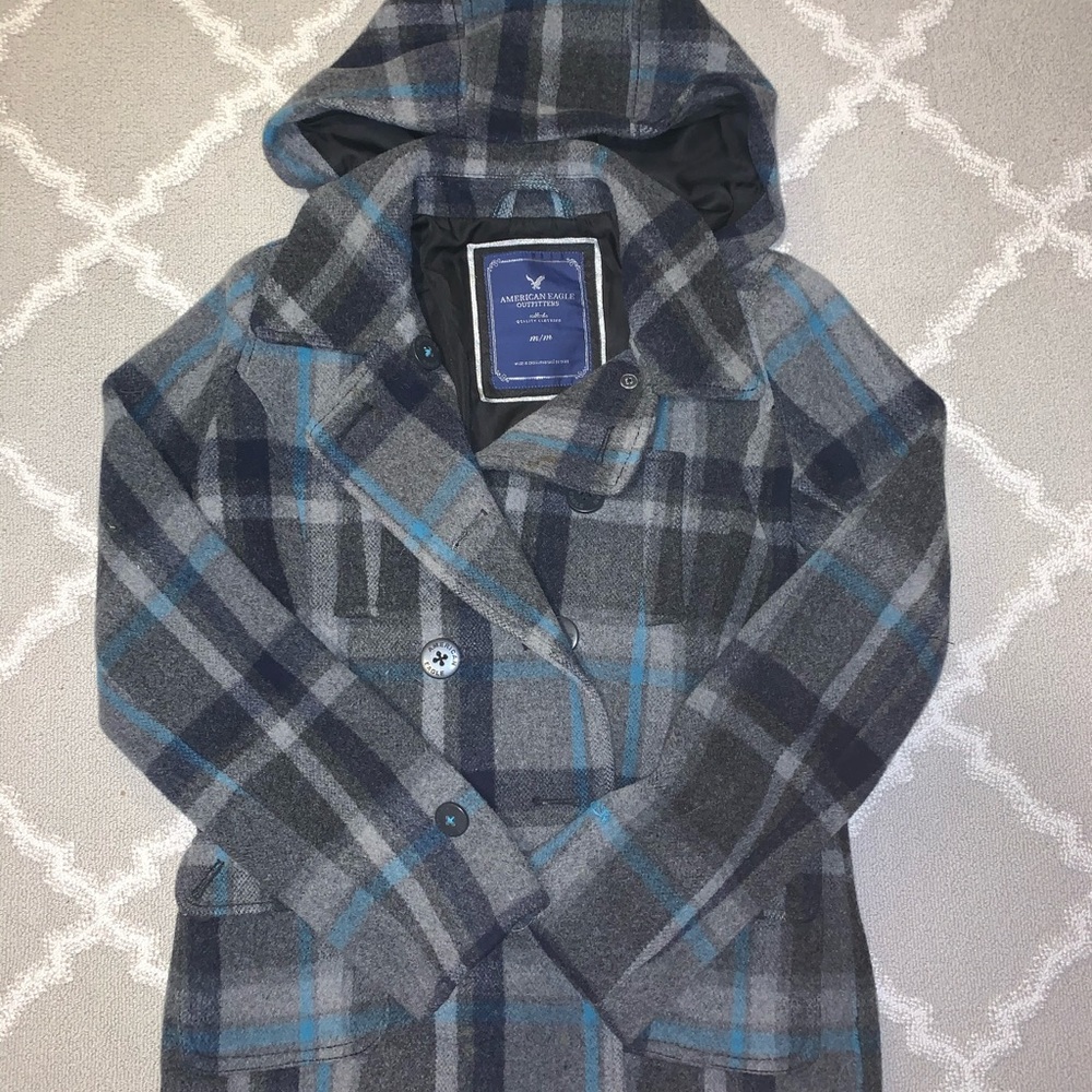 HOODED AE PEA COAT 🧥